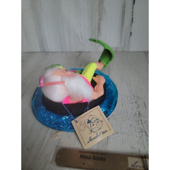 Annalee 1990 summer time maui santa vacation swimming doll Society - Picture 6 of 8